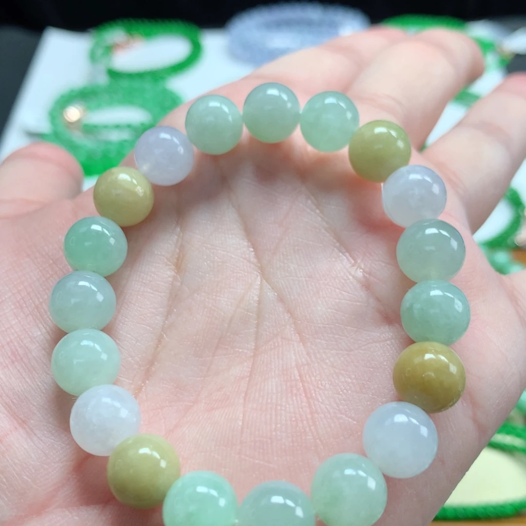 翡翠未镶嵌手链翡翠