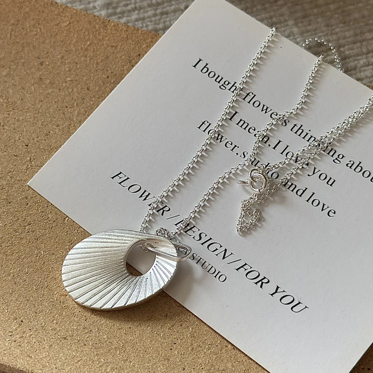 坠链均925银 80长度气质女轻职风日韩毛衣链个性百搭高级时尚小众