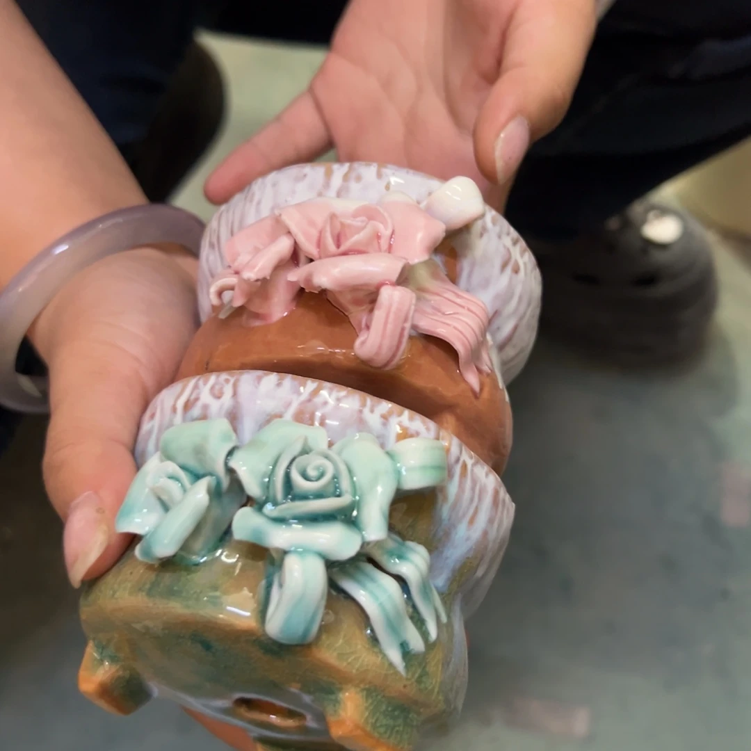 满20米秒退拉黑花盆