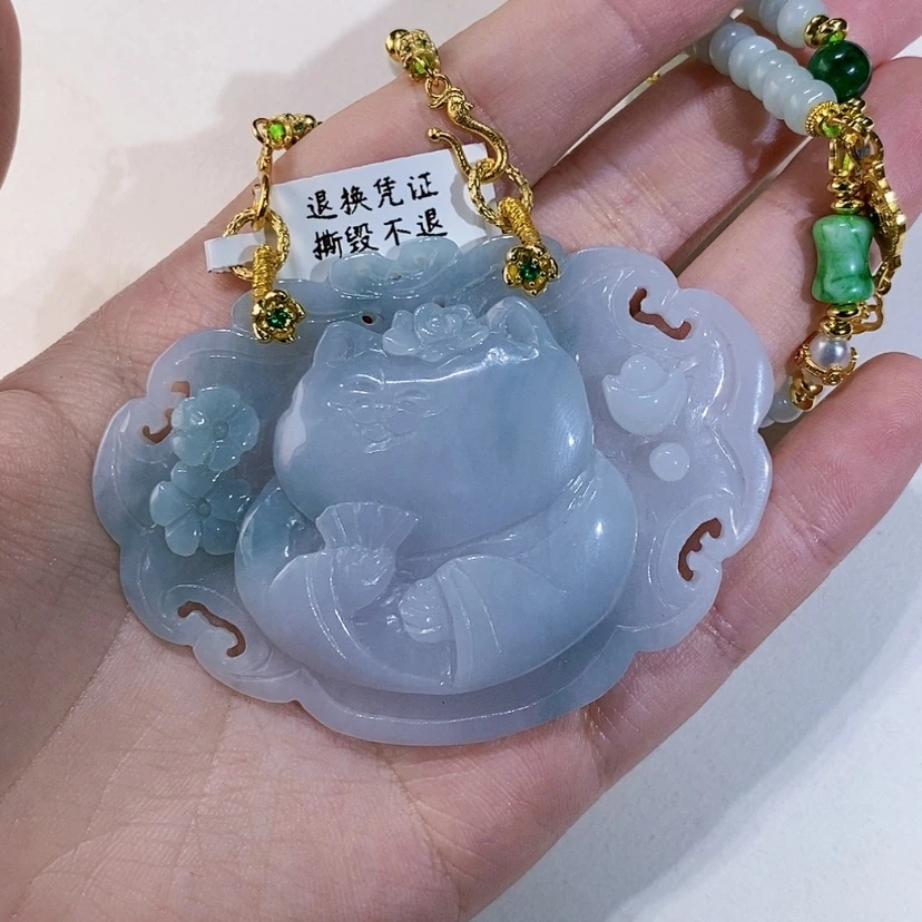 【闪购商品】翡翠未镶嵌颈饰吊坠