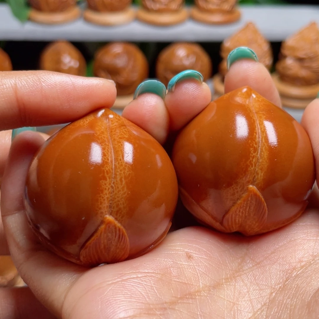 吊坠橄榄核Z**?寿桃手球4.0