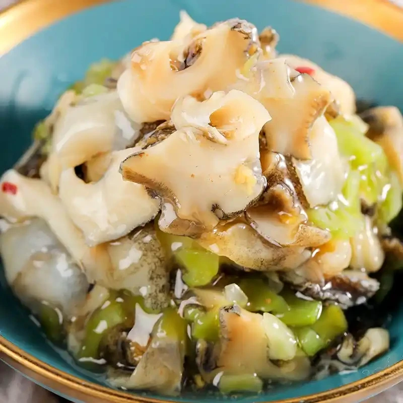 日料小菜芥末海螺片一盒