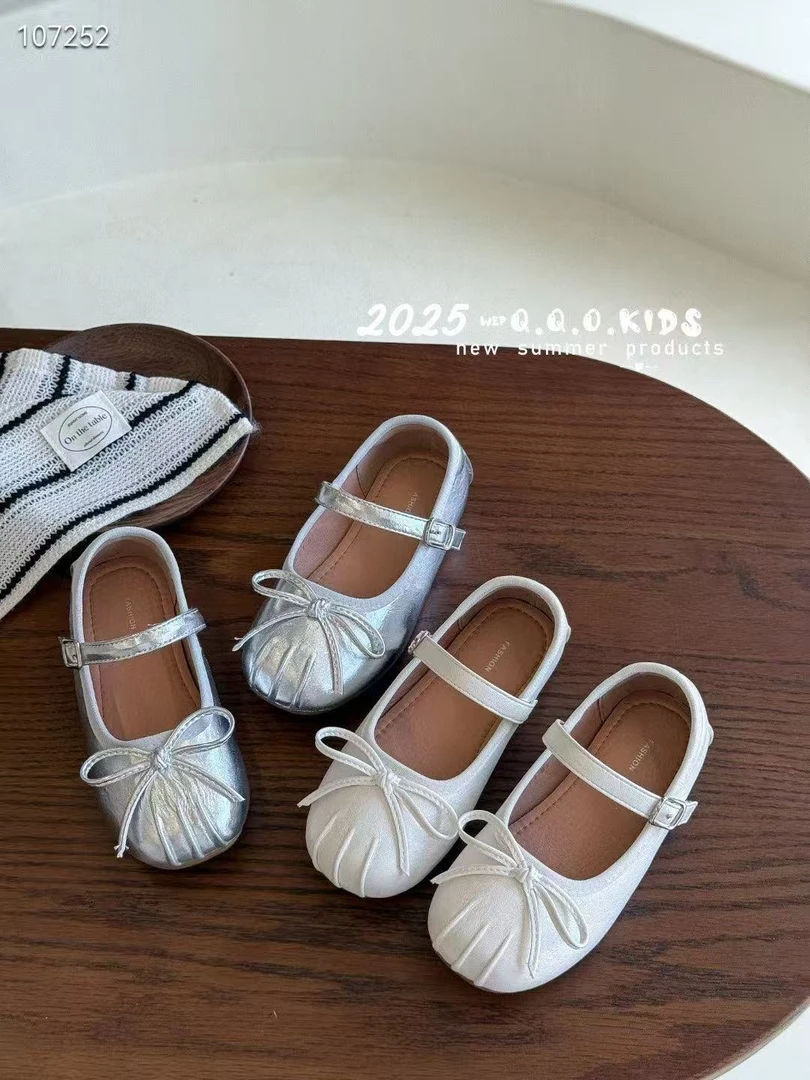 春秋软底魔术贴不限季节童鞋单鞋皮鞋公主鞋鞋子儿童PU夏季千金风