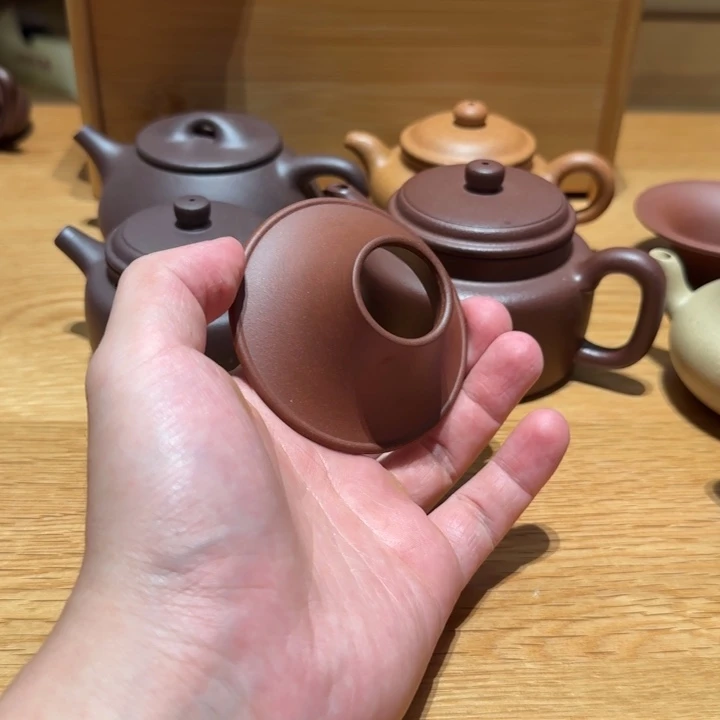 茶壶紫砂紫泥投茶器
