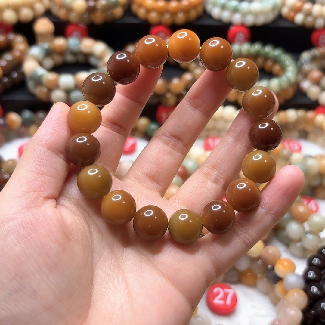手串菩提根/象牙果正圆珠