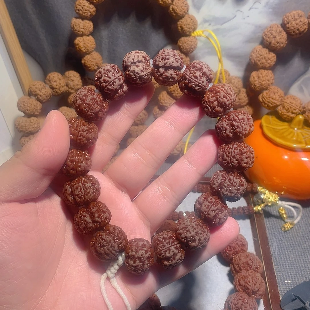 手串金刚菩提22梅花双龙手持