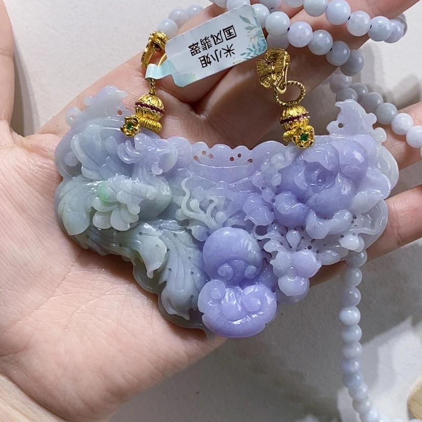 【闪购商品】翡翠未镶嵌颈饰吊坠
