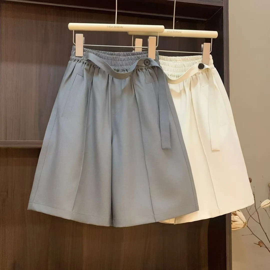 【百搭裤】中大童韩版轻薄休闲裤潮牌男童百搭男女童休闲短裤YG6859