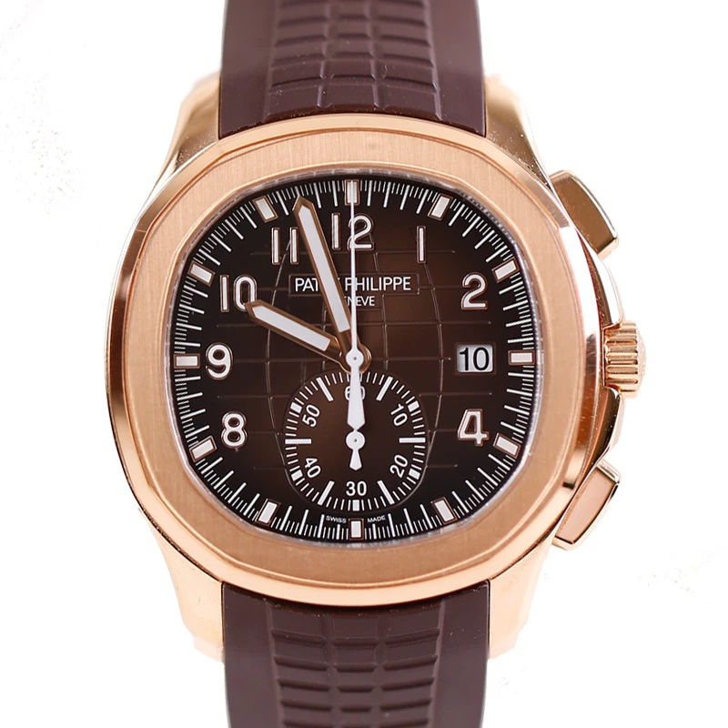 99新 Patek Philippe/百达翡丽 25年全套手雷5968R玫瑰金计时码表
