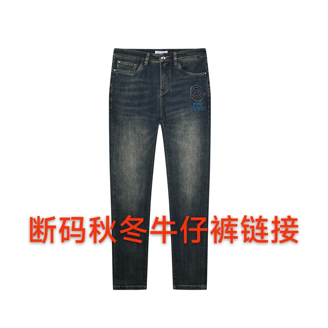 断码秋冬新款牛仔裤修身休闲时尚百搭男士牛仔裤057