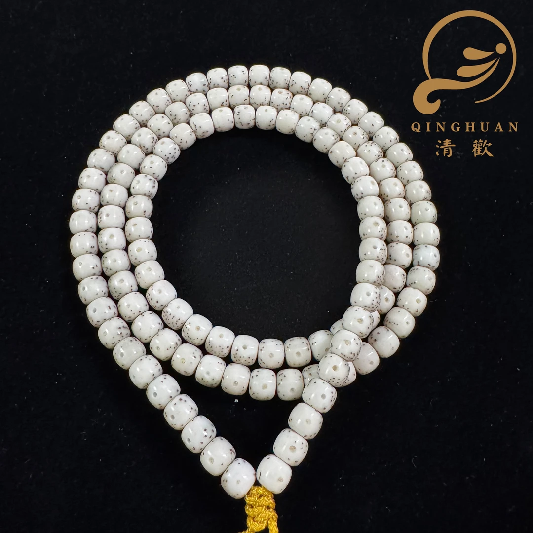 清歡-星月菩提S+01骨瓷白7/6正月侧留白一物一图