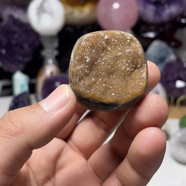 紫晶未镶嵌珠宝半成品