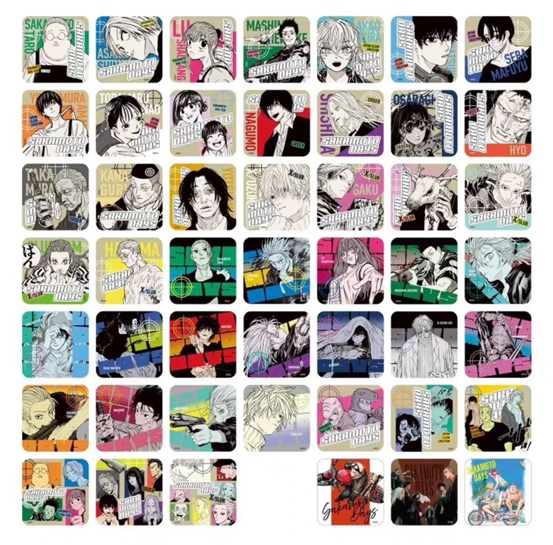 坂本日常丨原画杯垫1弹（1包5张）