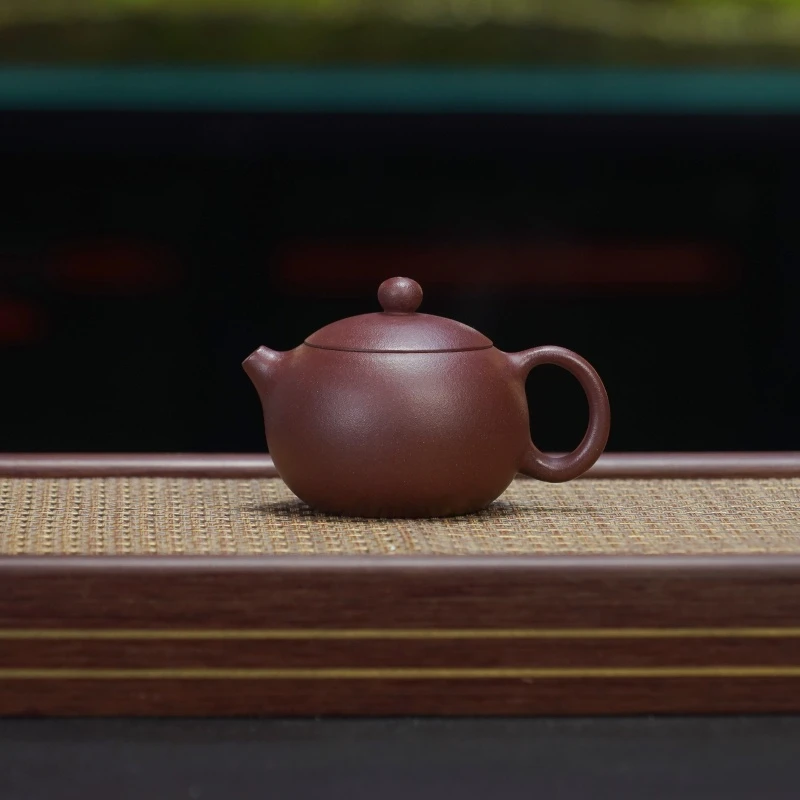 ZFF底槽青[西施200CC]宜兴黄龙山原矿手工紫砂壶