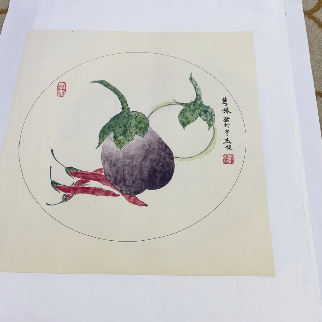 国画小品花鸟作品艺