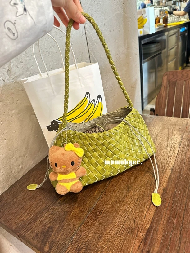 MUMUBYER·“牛油果编织包”春夏被夸爆的野餐编织包