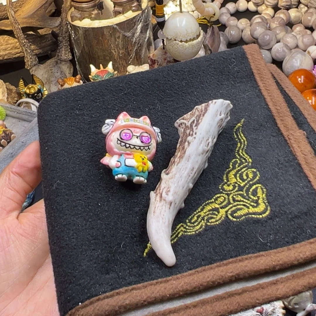 手串/手链鹿骨鹿角两个