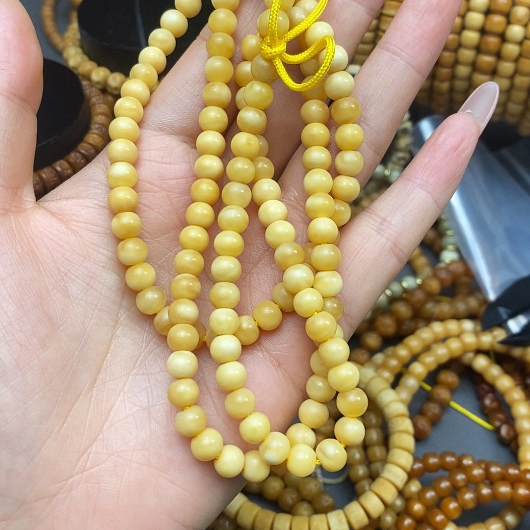 龙眼菩提手串全透蛋黄圆珠卡6➕