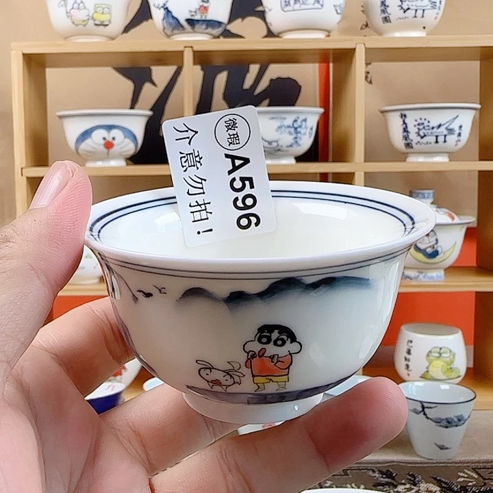 非正品手绘陶瓷茶具