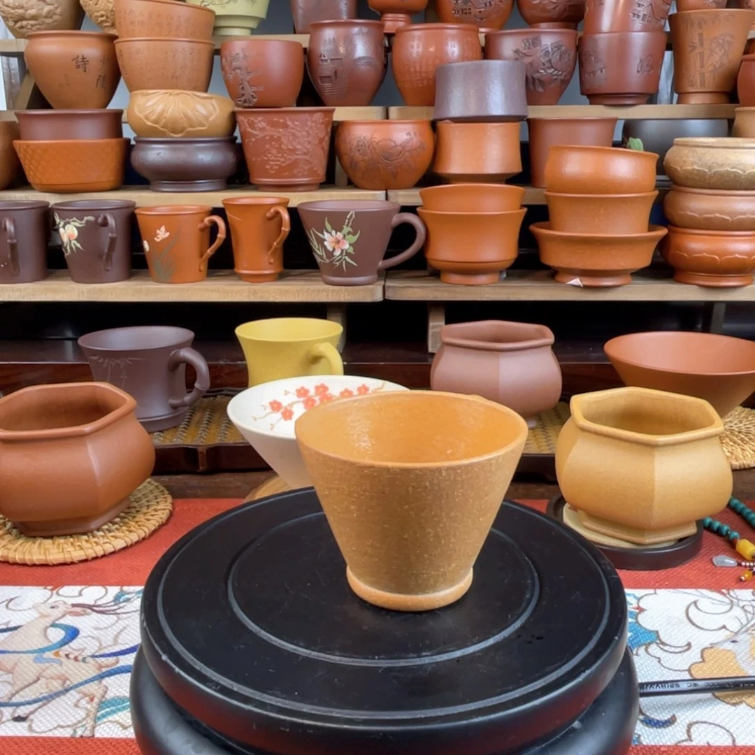 紫砂茶杯宜兴紫砂