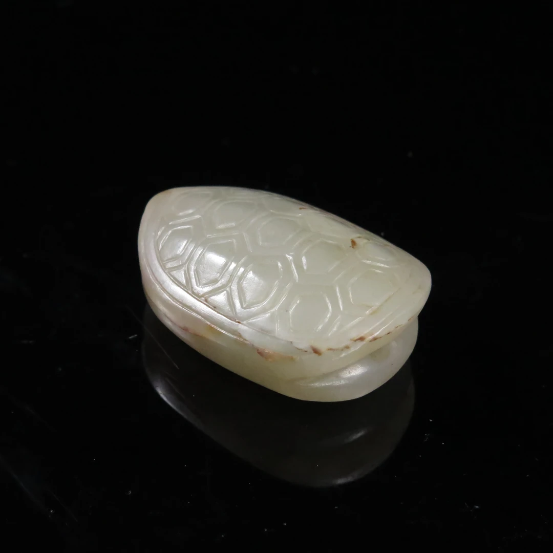 晚清玉龟甲/HY622708/和田玉/槐荫山房