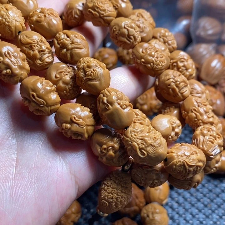 橄榄核吊坠橄榄108罗汉