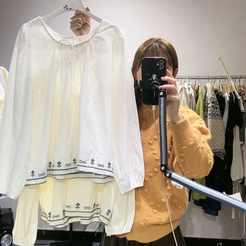【闪购商品】白色小衫