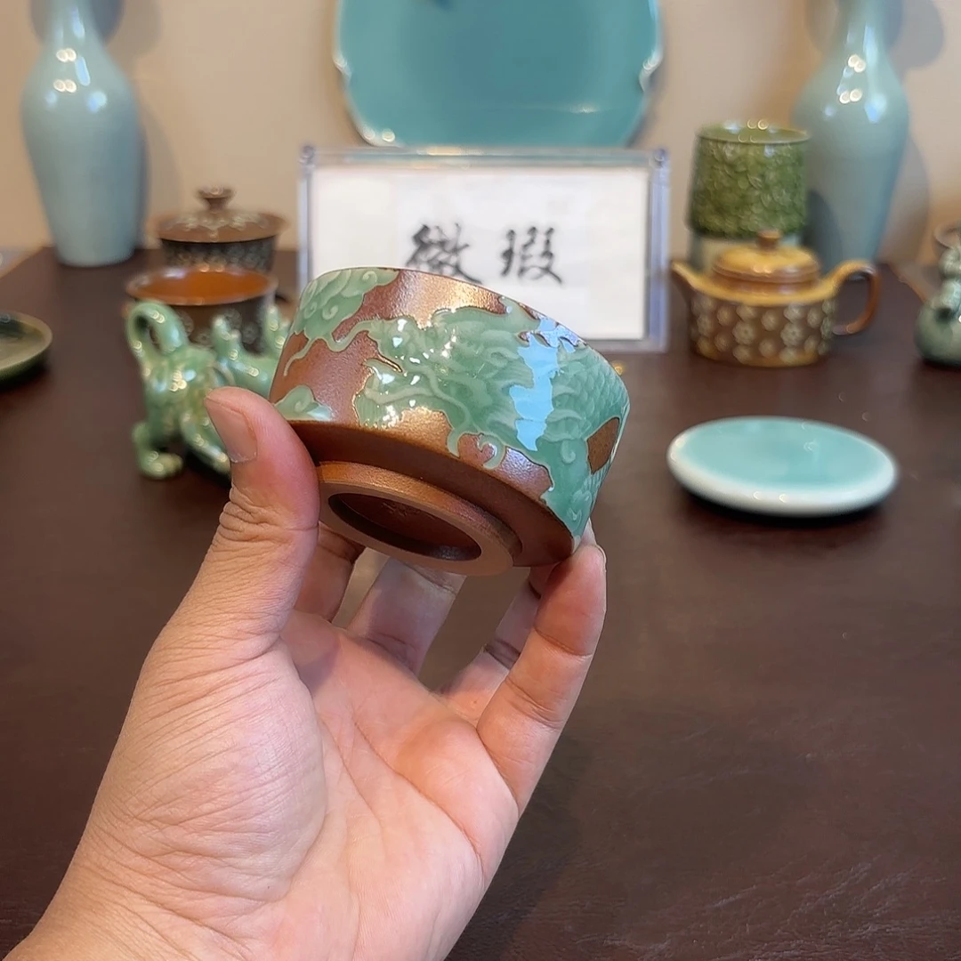 瓷片龙泉青瓷福利青瓷