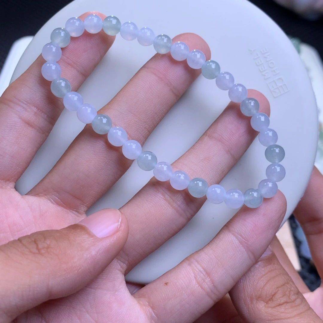 未镶嵌手链翡翠翡翠手串卡6