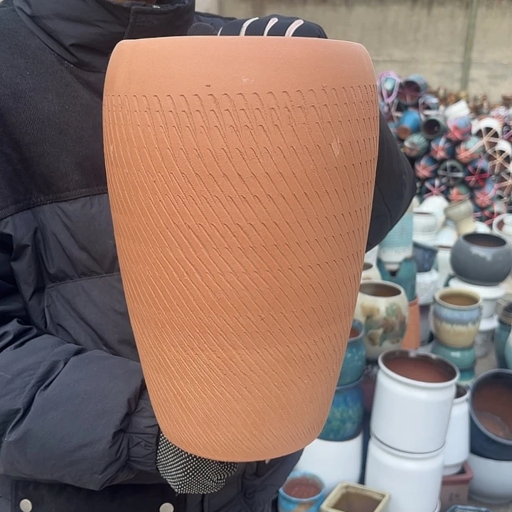 红陶红陶口径20高度33