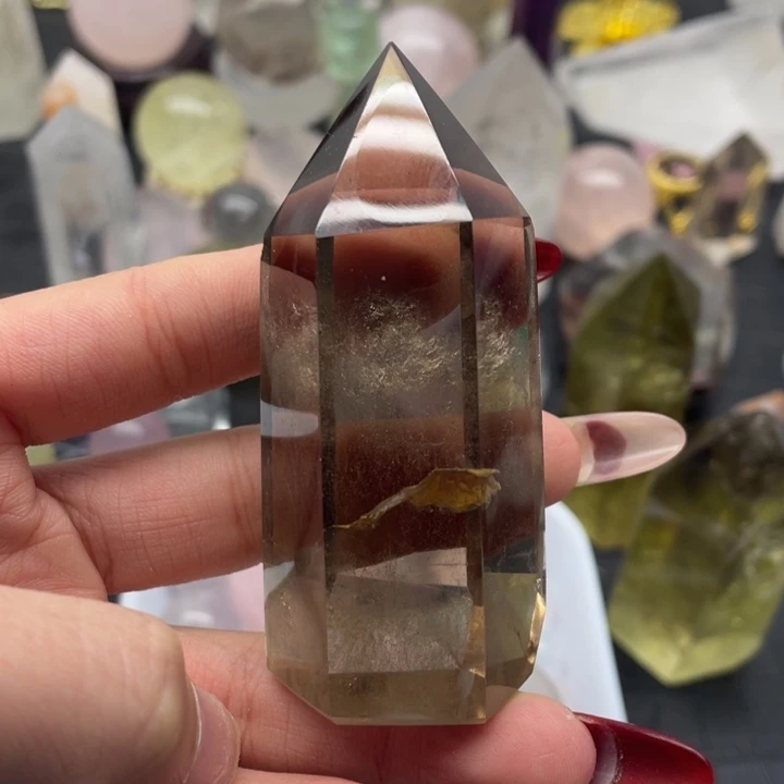 水晶3未镶嵌星*海茶水柱