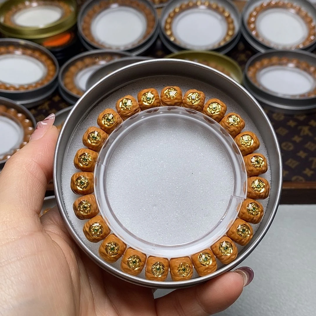 猴头核桃手串315号10左右满标蛤蟆头全品