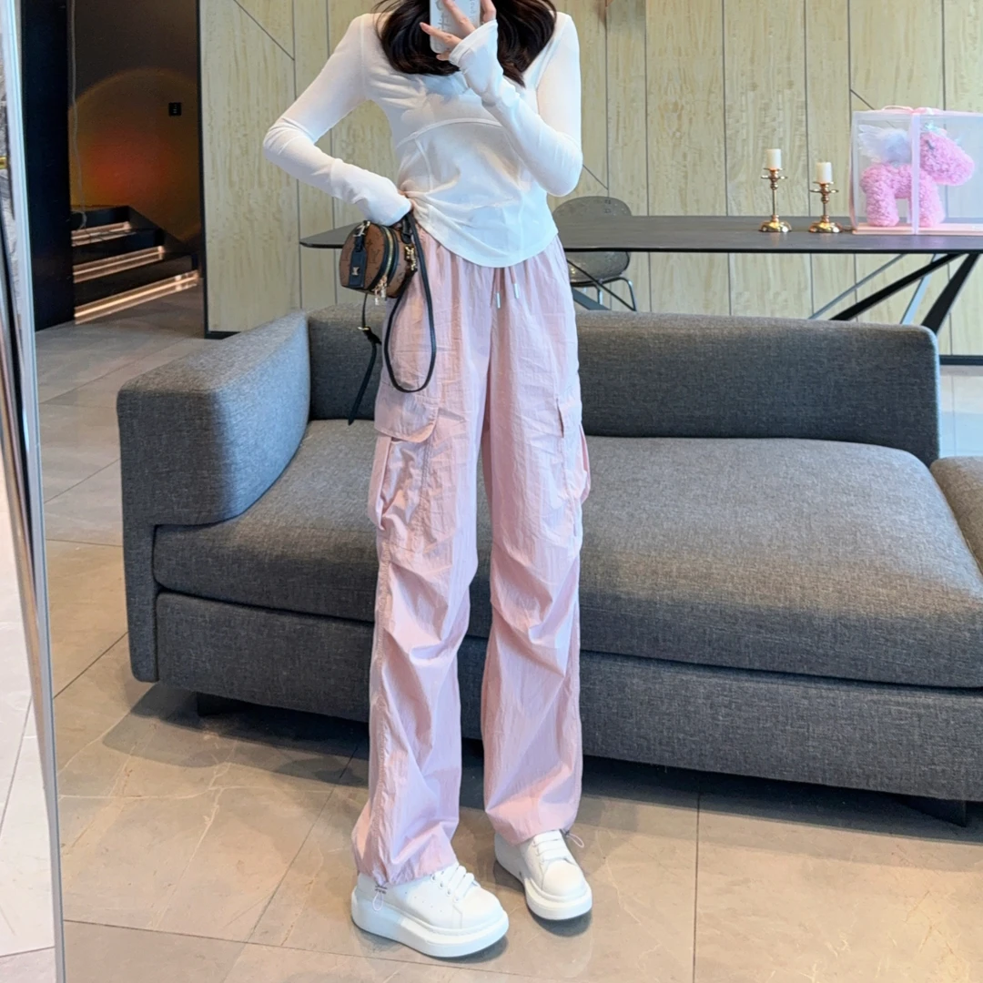 【大静静】美式·休闲时尚松弛感夏季直筒工装裤