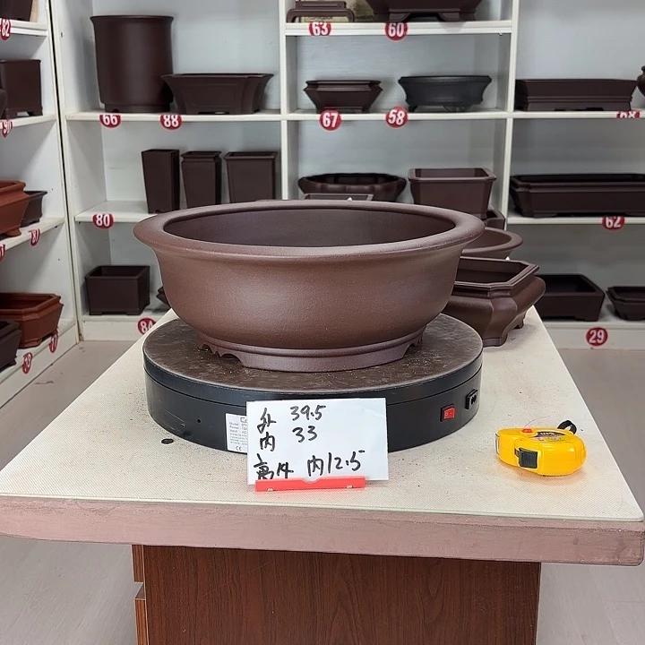 花盆紫砂下线圆盆
