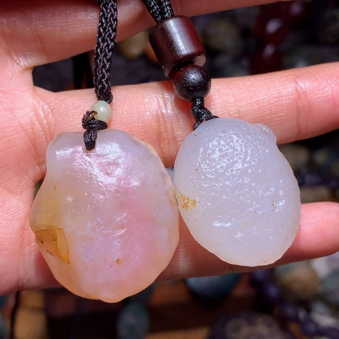未镶嵌玛瑙/玉髓珠宝半成品