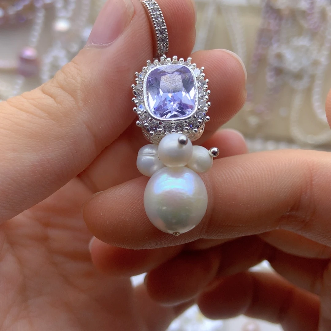 耳饰未镶嵌淡水珍珠