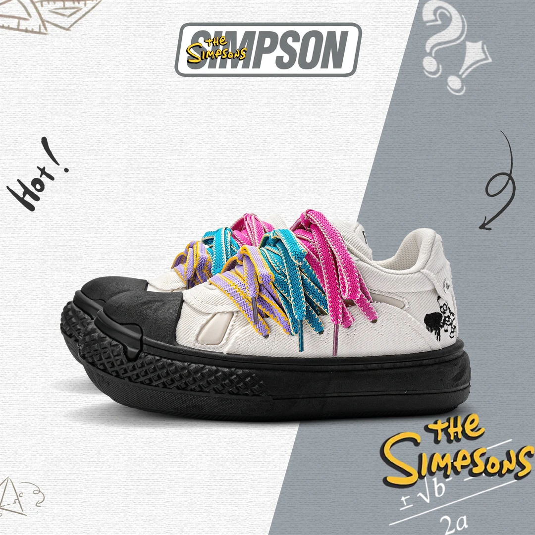 THESIMPSONS辛普森2025夏季新款爆款痞帅潮鞋增高百搭休闲大头鞋