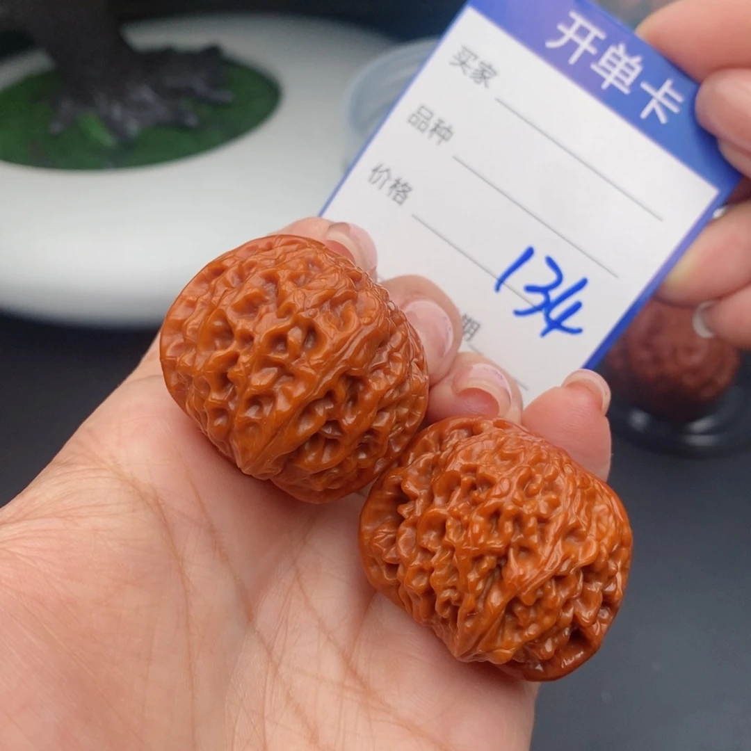 文玩核桃吊坠35野生龙眼134