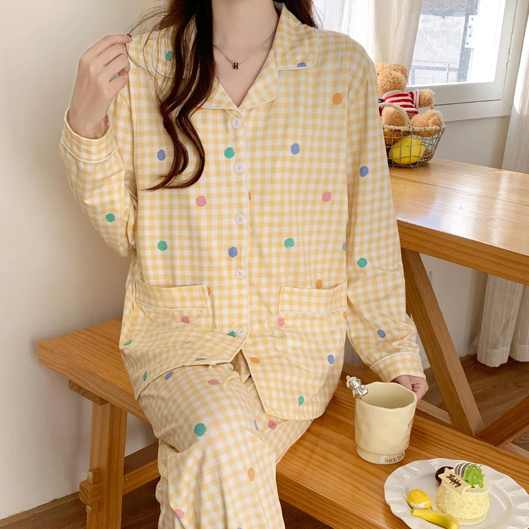 【春夏云感棉-可拆卸胸垫】月子服产后喂奶孕妇睡衣哺乳3-8月产妇夏