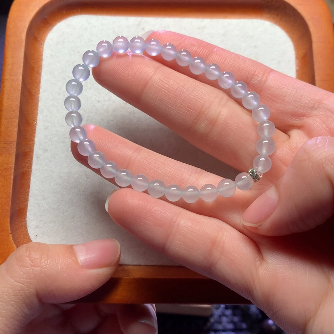 翡翠未镶嵌手链5mm