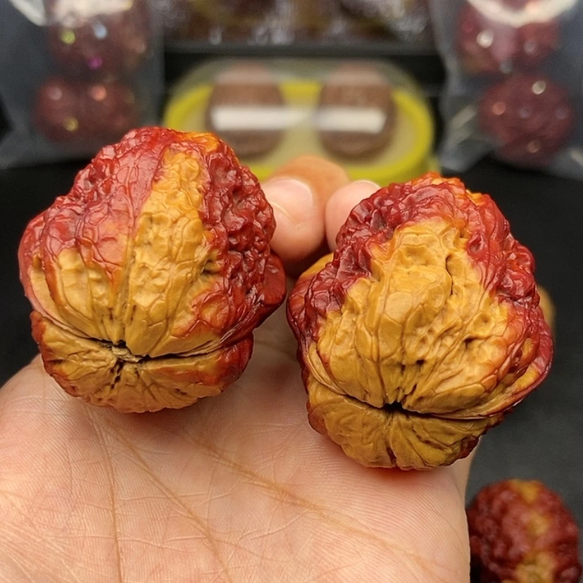 【闪购商品】把件文玩核桃41尺金蟾王