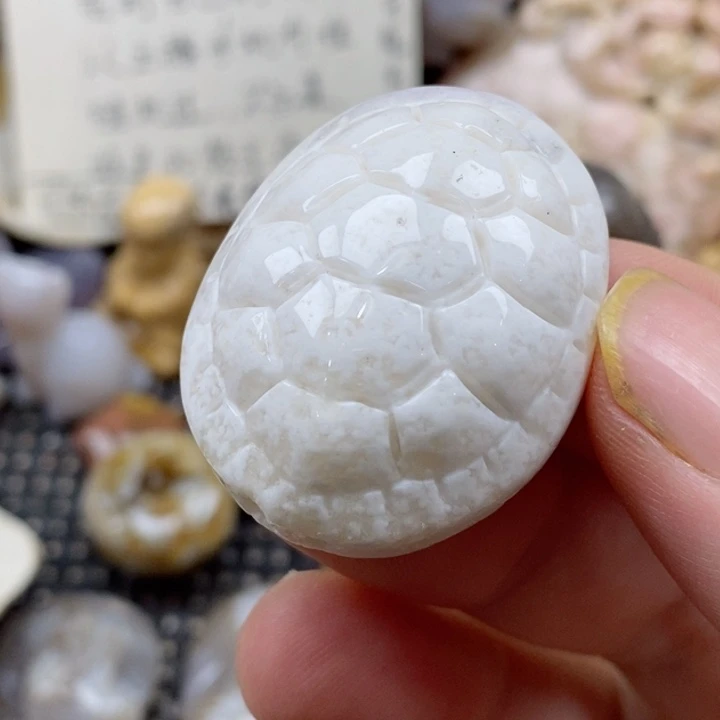 颈饰未镶嵌硅化珊瑚（珊瑚玉）有瑕