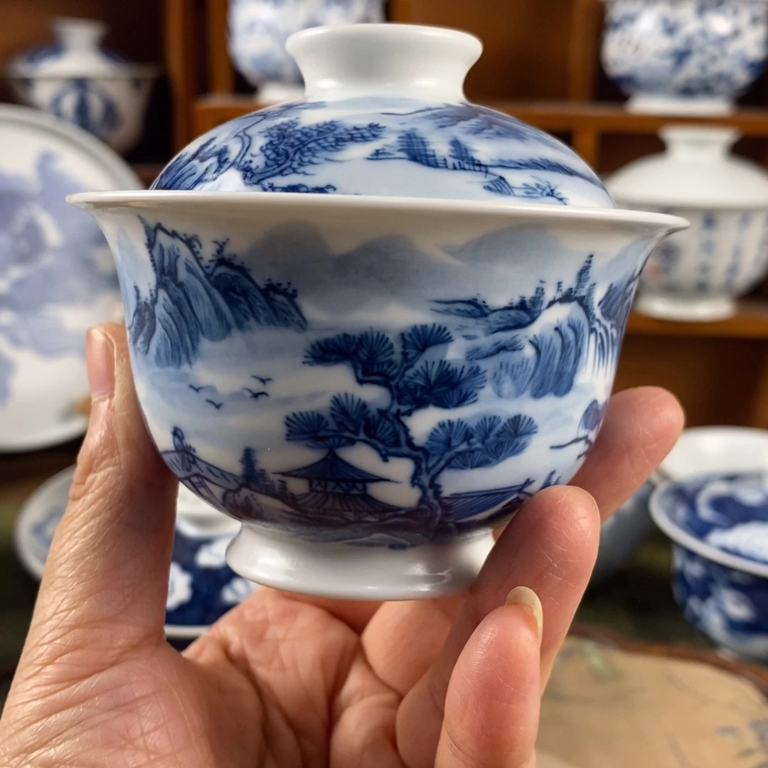 瓷片景德镇陶瓷手绘茶器507