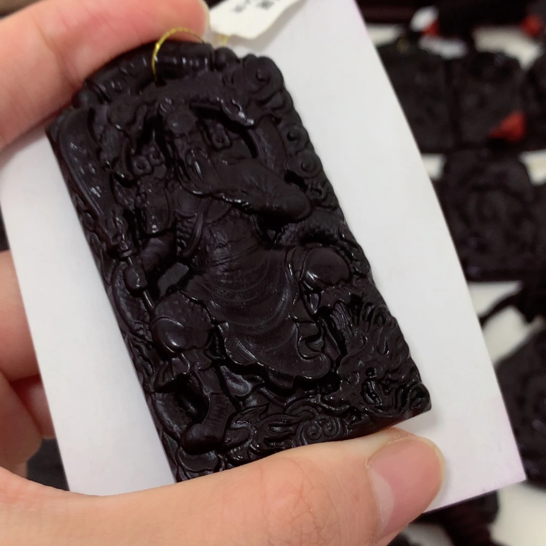 天然a货钢琴黑挂件