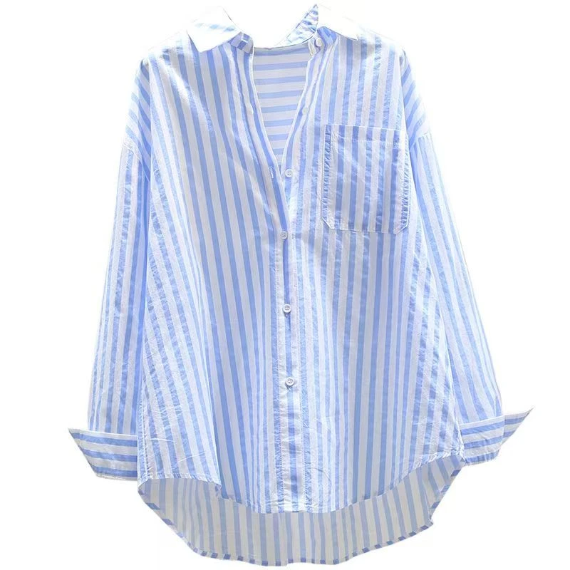 秀时尚百搭大码衬衫