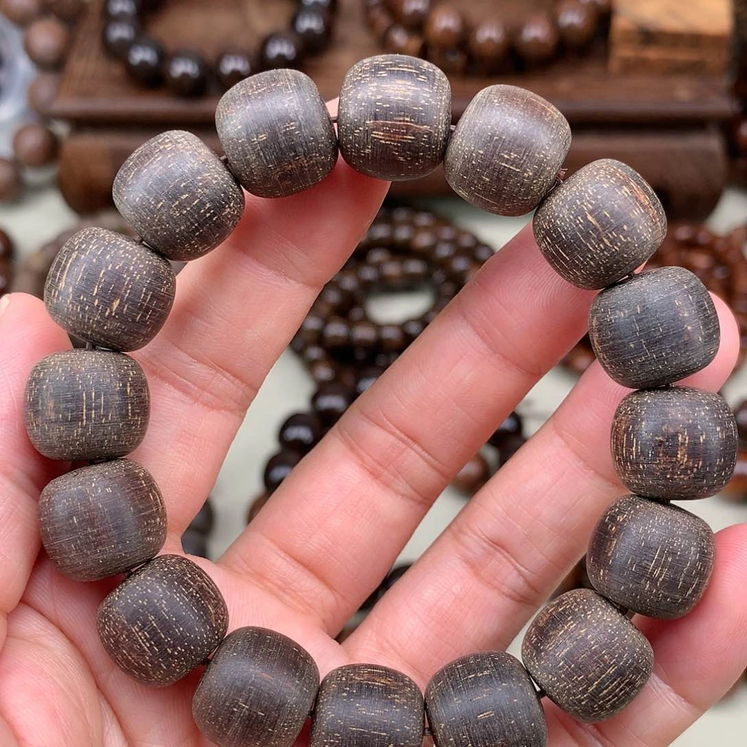 【闪购商品】贡木其他巴贡黑虎珀金星13*14粗磨