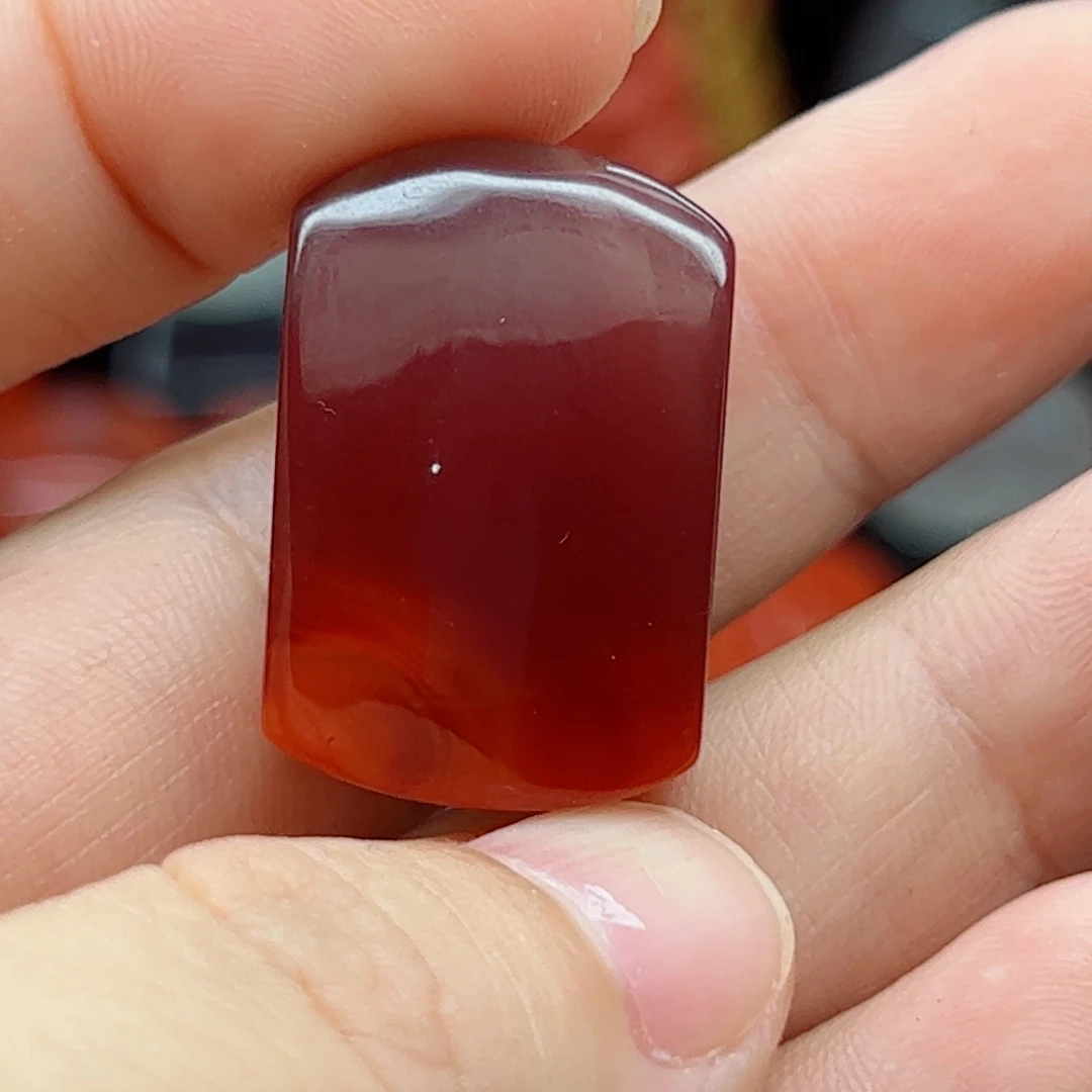 晖***晖南红玛瑙配饰未镶嵌