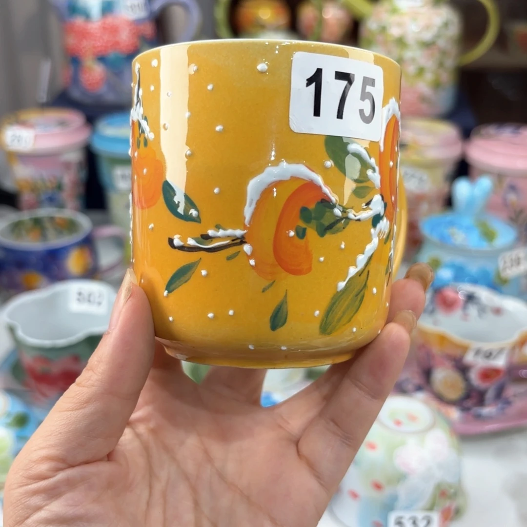 景德镇手绘高温釉下彩陶瓷茶具