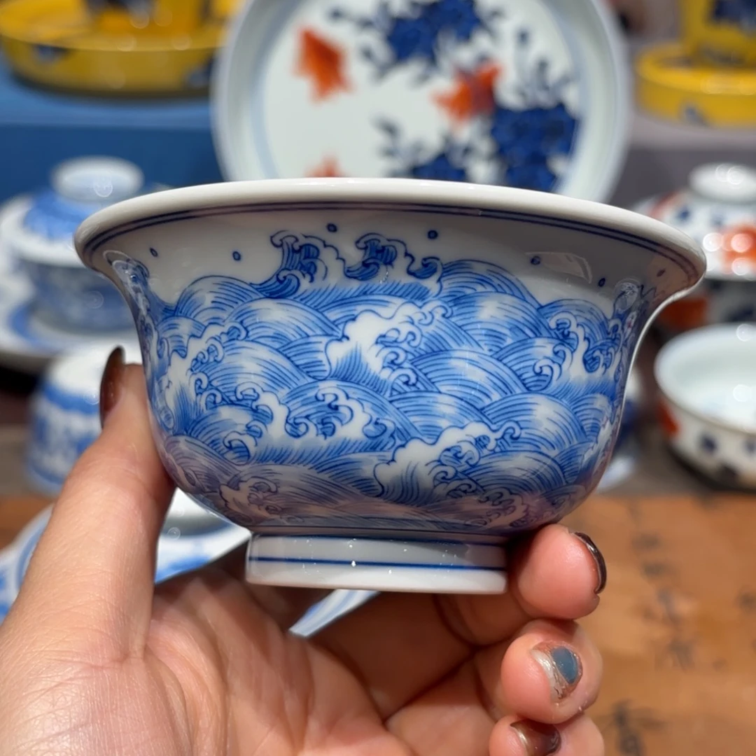 手工手绘陶瓷茶具