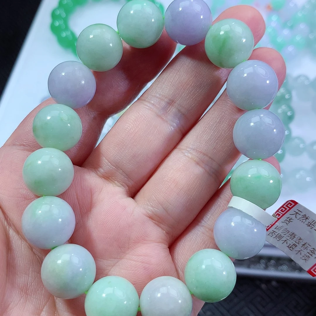 翡翠手链未镶嵌卡13.3